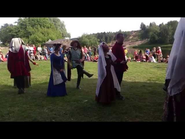 Medieval dance Gelosia. Mittelalter Tanz Gelosia. Medieval danza Gelosia