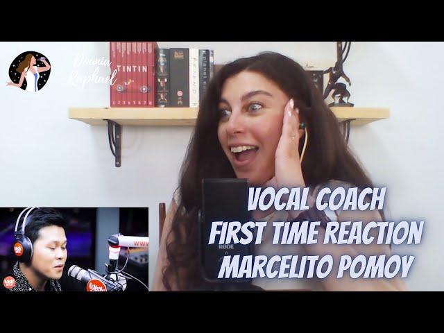 VOCAL COACH FIRST TIME REACTION Marcelito Pomoy - The Prayer (Celine Dion and Andrea Bocelli)