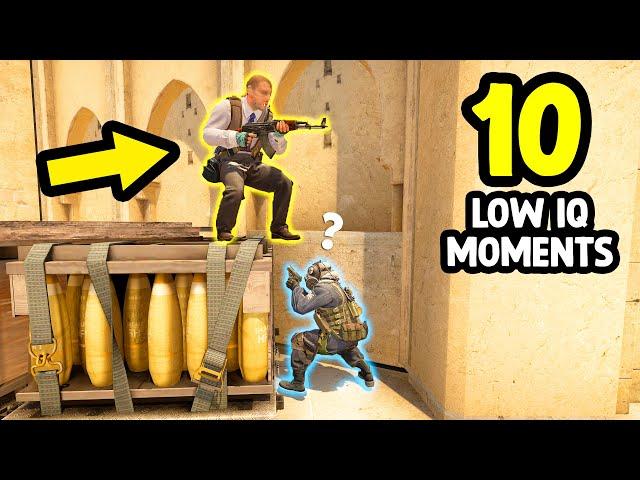 10 ridiculous LOW IQ MOMENTS! - CS:GO BEST ODDSHOTS #618