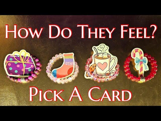 "HOW DOES THIS SPECIFIC PERSON FEEL ABOUT  YOU?" - Pick A Card - Tarot Love Reading