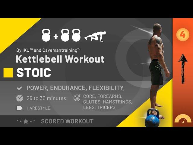 Kettlebell Workout STOIC Hardstyle Double KB Power Work