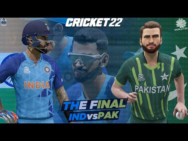 India vs Pakistan - The Final at Melbourne - Cricket 22 T20 World Cup 2022 #7