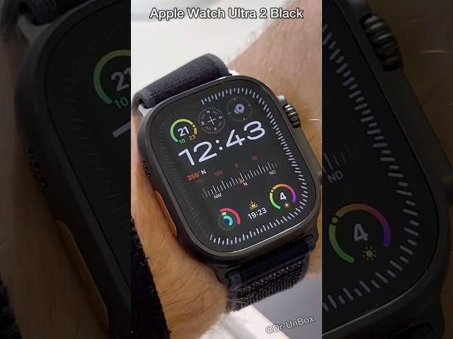 Apple Watch Ultra 2 Black Titanium Unboxing #shorts #trending #apple #video #watchultra #applewatch
