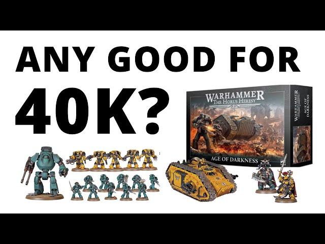 Is the Age of Darkness Box Good For Warhammer 40K?