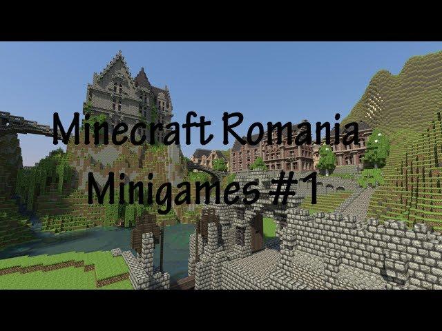 Minecraft Romania: Minigames #1 Paintball