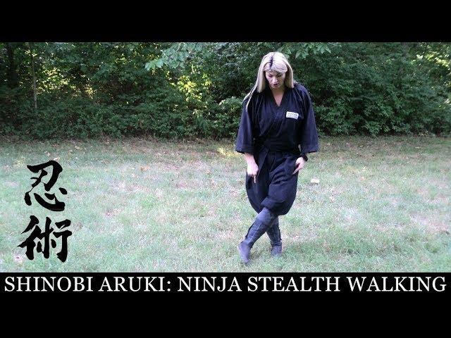 HOW TO HIDE YOUR FOOTSTEPS LIKE A NINJA  Ninjutsu Stealth Training Techniques: Yoko Bashiri