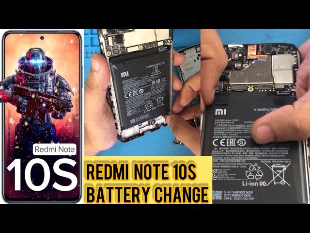 Redmi Note 10s battery replacement | Redmi note 10s battery #battery #redminote10s @HelloPhones