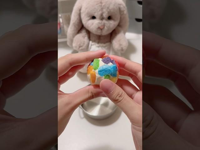 댓글로 요청받은️ 무지개찹쌀떡 만들기! #인형계 #브이로그