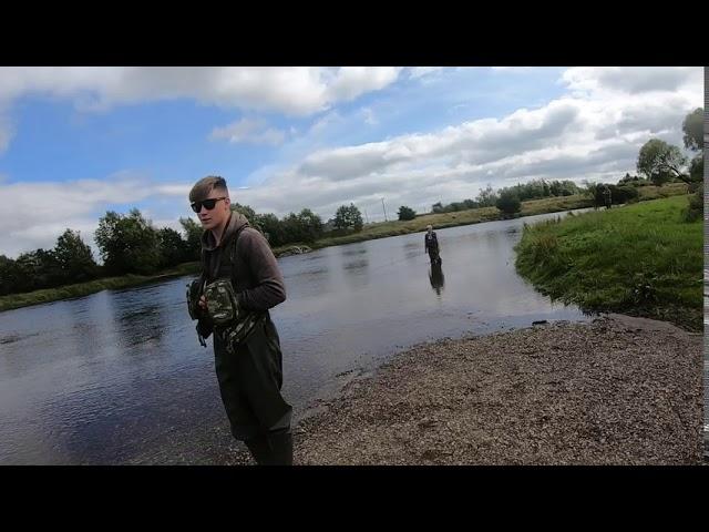 22lb Salmon on the river forth Stirling July 2020