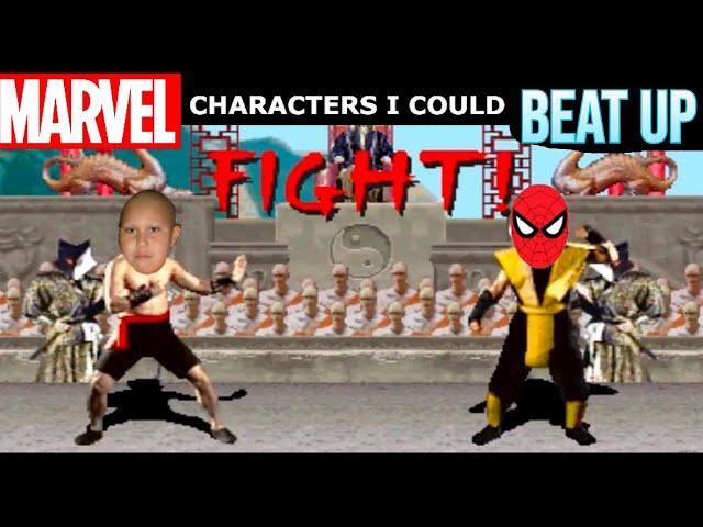 10 Marvel Characters I Could Beat Up