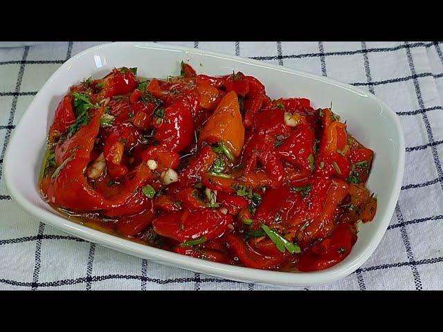 Red pepper appetizer. A recipe that is definitely worth trying!