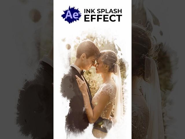 Ink Splash Overlay | After Effects Tutorial  #tutorial #ink #inksplash