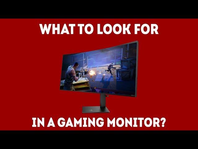 What To Look For In A Gaming Monitor [Simple Guide]