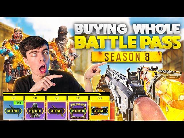 BUYING THE WHOLE SEASON 8 BATTLE PASS in COD Mobile... (DR-H is BROKEN)