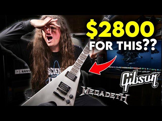 Gibson Mustaine V:  A Fearless Gear Review #UNSPONSORED