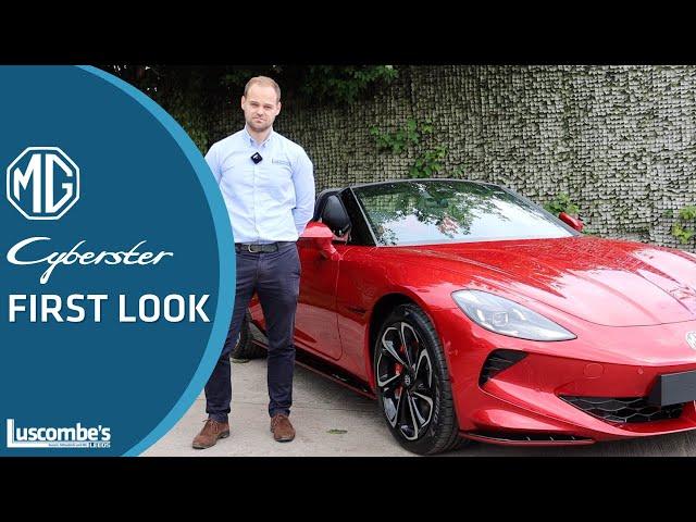 MG Cyberster | First Look At UK Specification | Walkaround & Review | Luscombe MG Leeds