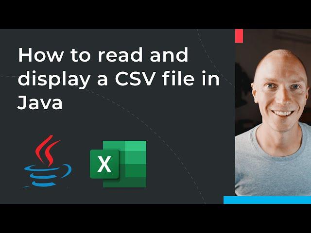 How to read and display a CSV file in Java