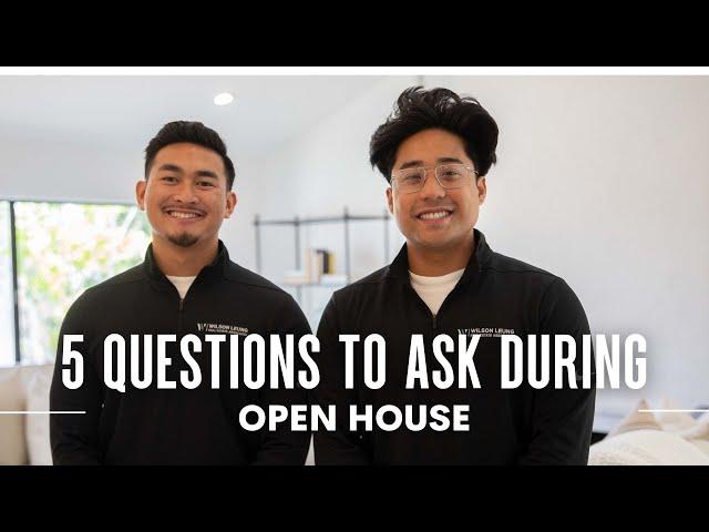 5 Questions to Ask an Open House Agent | Real Estate Buyers Guide