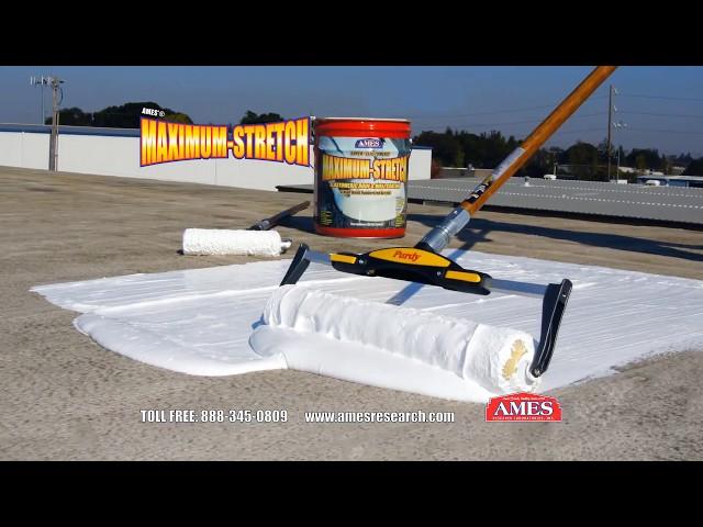 Ames® Maximum-Stretch® Waterproof Roof Coating