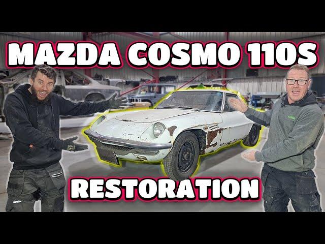 1970 Classic MAZDA COSMO Restoration Part 1 - Crazy Rare!