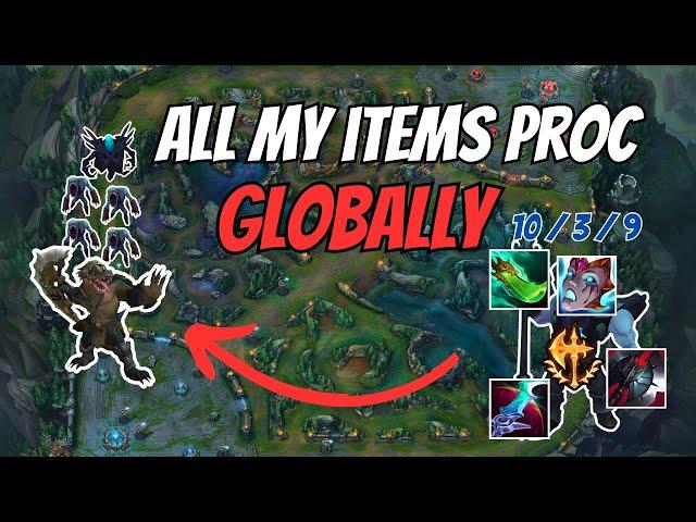 I built ONLY items that apply GLOBALLY on Yorick! 450 LP MASTER JUNGLE YORICK on KOREA!