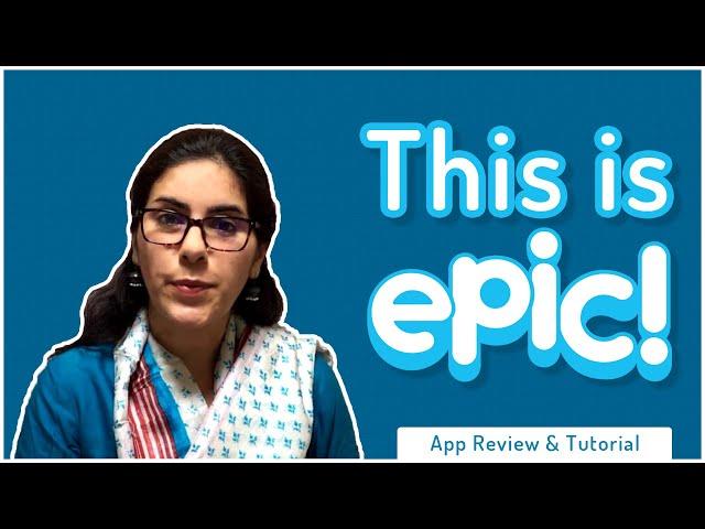 EPIC Digital Books Library For Kids | App Review and Tutorial