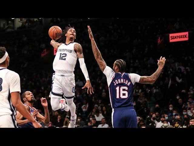 Ja Morant Was TOO TURNT vs. Brooklyn   | Phantom Cam Edit | #shorts