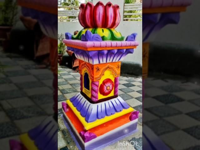 #Tulsi #Vrindavan #तुलसी #वृंदावन #Tulsi painting #how to paint Tulsi in simple way #rainbows colour