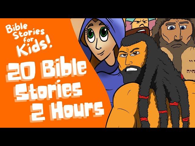 20 EPIC Bible Stories For Kids! Bible Stories For Kids Podcast