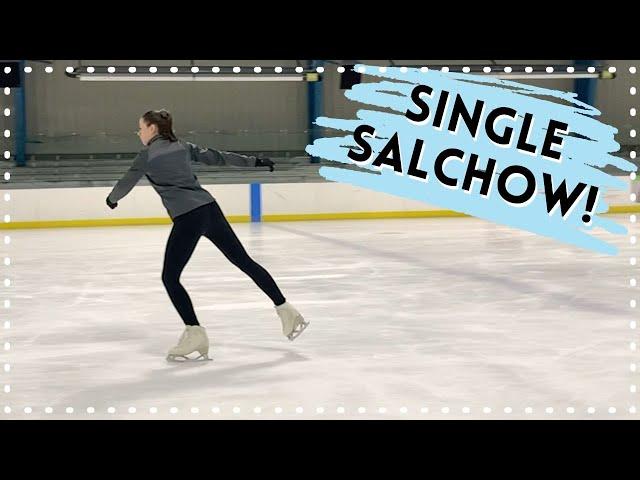 How To Do A Single Salchow! - Tips For Beginners - Figure Skating Tutorial