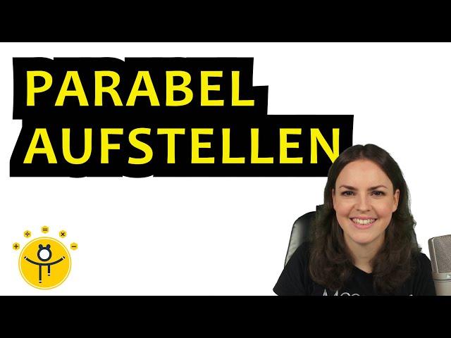 PARABELN aufstellen mit Scheitelpunkt – Parabeln modellieren BRÜCKE