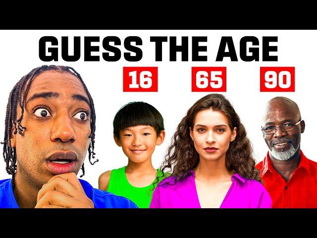 Match The Age To The Person