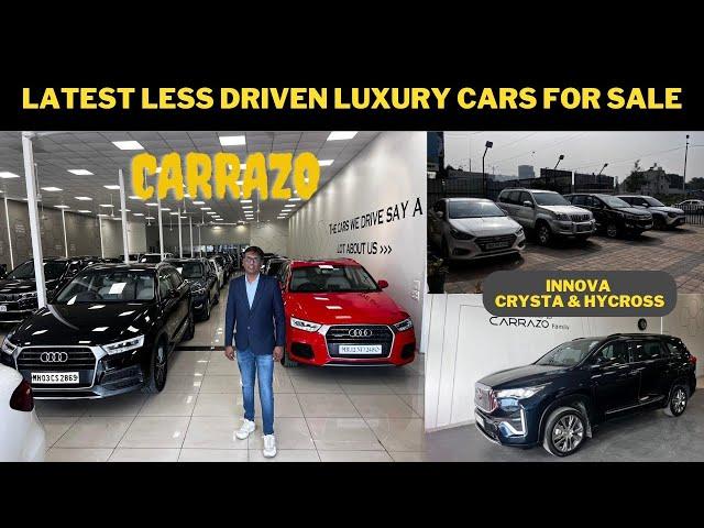 UNDER WARRANTY - LUXURY CARS FOR SALE AT CARRAZO || LESS DRIVEN BMW MERCEDES, AUDI, JAGUAR, FORTUNER