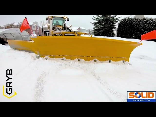 GRYB Directional Snow Plow from Solid Equipment