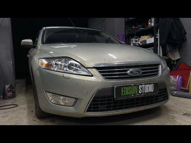 Как улучшить свет фар Ford Mondeo (Форд Мондео 4)? Замена линз на Bi Led MTF Technik Division.