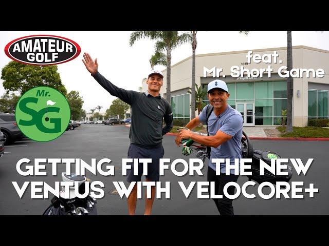 Fujikura 2024 Ventus shaft fitting featuring guest Mr. Short Game