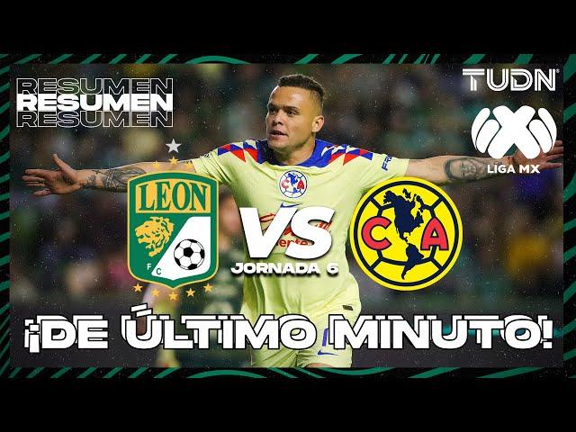 HIGHLIGHTS | León vs América  | CL2024 - Liga Mx J6 | TUDN