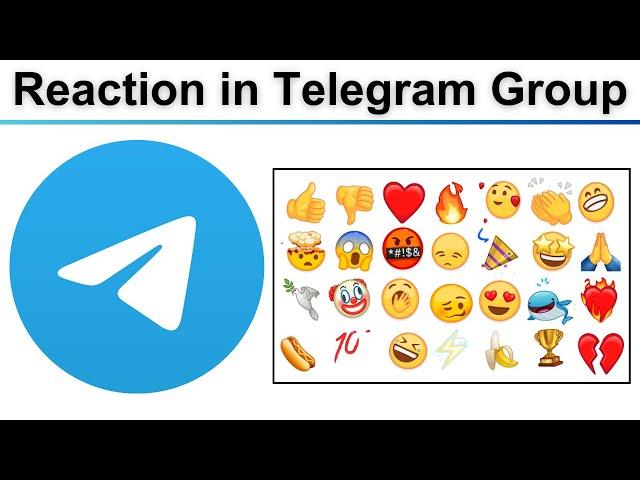 How to Turn On and Turn Off Reaction in Telegram Group