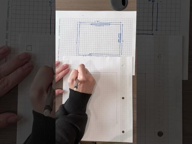 [ How to make a floor plan to scale ] With a tape measure and some graph paper you can make a room