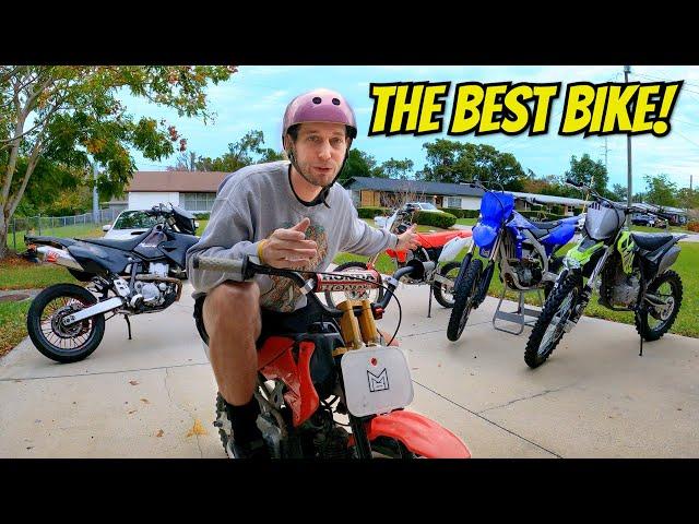 THE BEST DIRT BIKE FOR LEARNING WHEELIES!