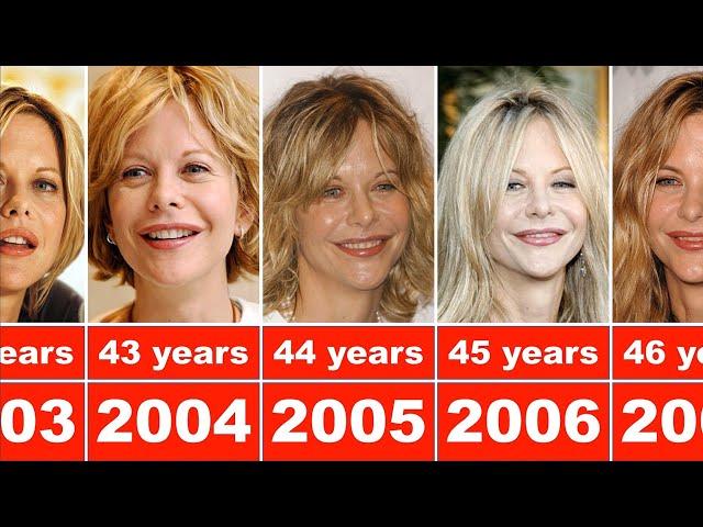 Meg Ryan from 1991 to 2023