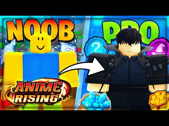 How To Begin In Anime Rising! | Noob to Pro Beginners Guide