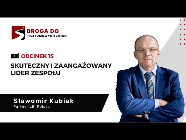 ODC. 15 | Skuteczny i zaangażowany lider zespołu