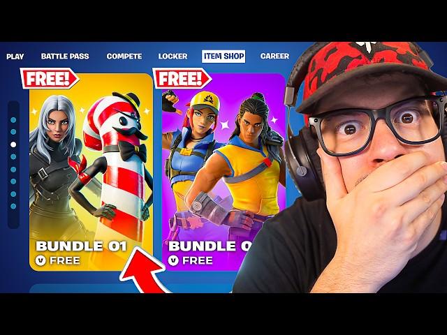 7 *FREE* SKINS in FORTNITE!