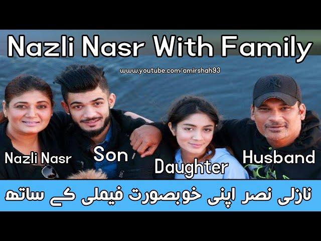 Nazli Nasr With Family