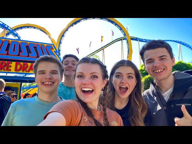 KIDS ONLY (no parents) TAKE OVER AMUSEMENT PARK!