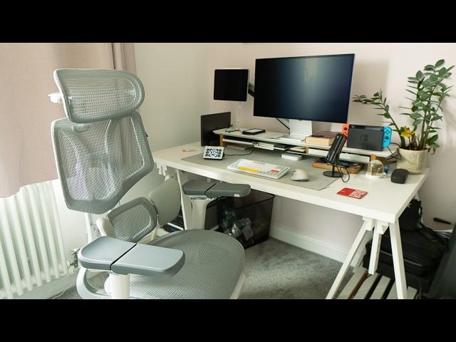 The Single BIGGEST Desk Setup Upgrade! | Hbada E3 Ergonomic Office Chair