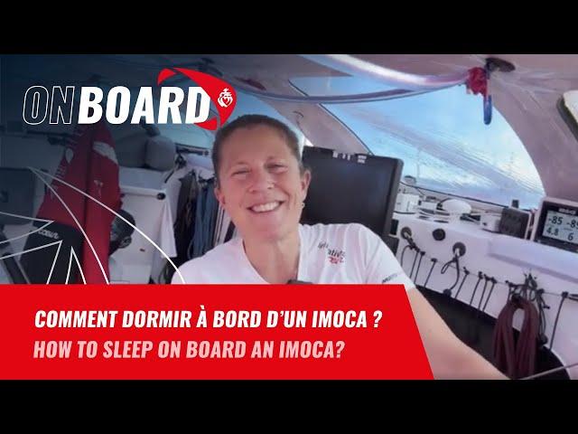 Comment dormir à bord d'un IMOCA avec Samantha Davies | Vendée Globe 2024