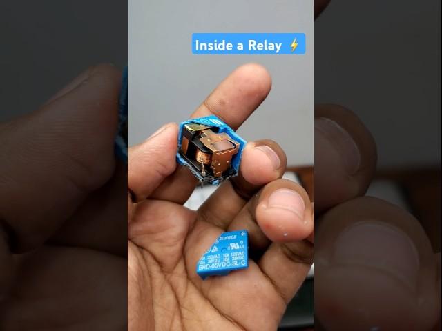 How Relay Works | Inside a Relay | Arduino Relay Code | Relay Disassemble #tronicslk