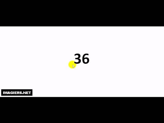 How to pronounce 36